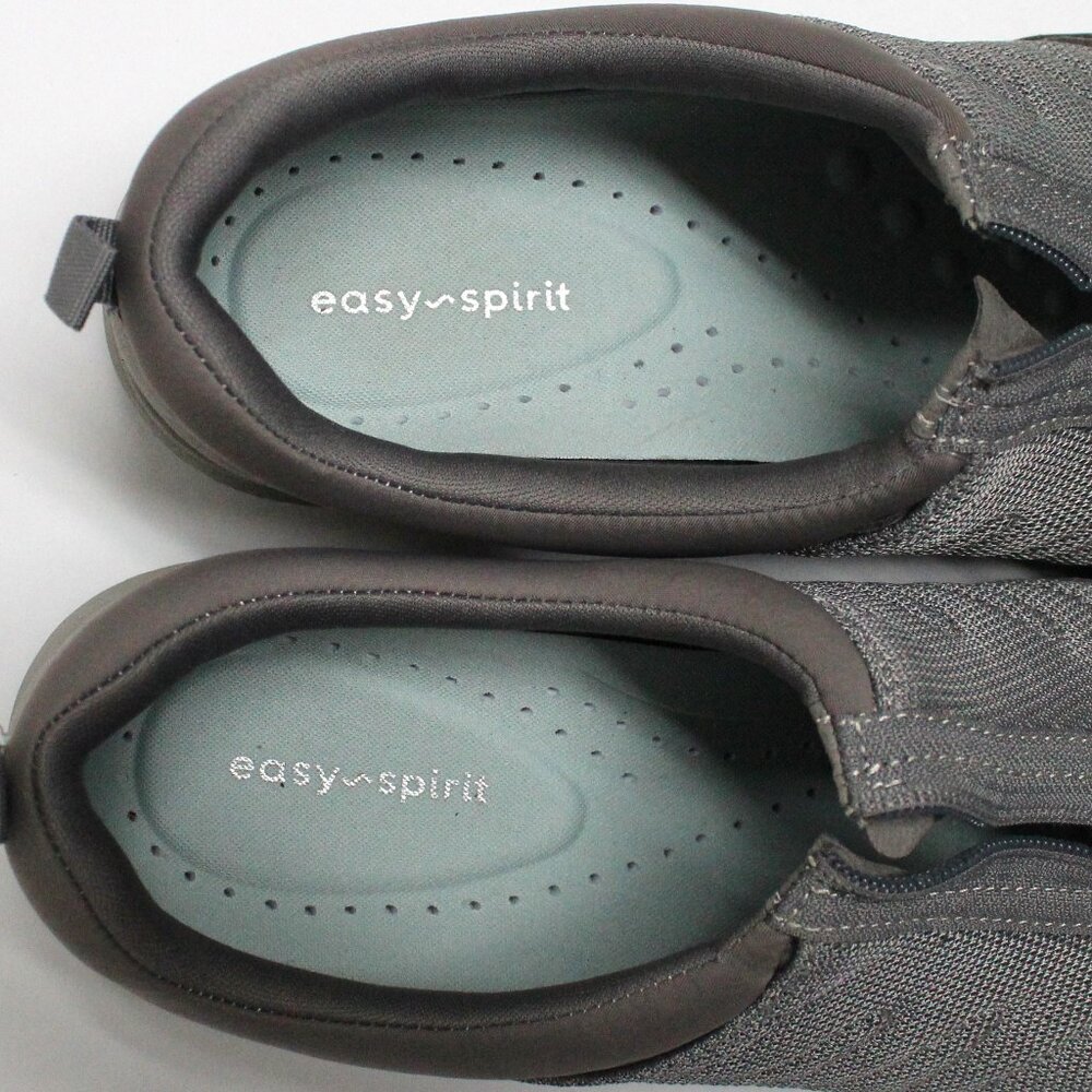 Easy Spirit Women's Size 9M Gray Zip Up Sneaker Shoe - Picture 4 of 15